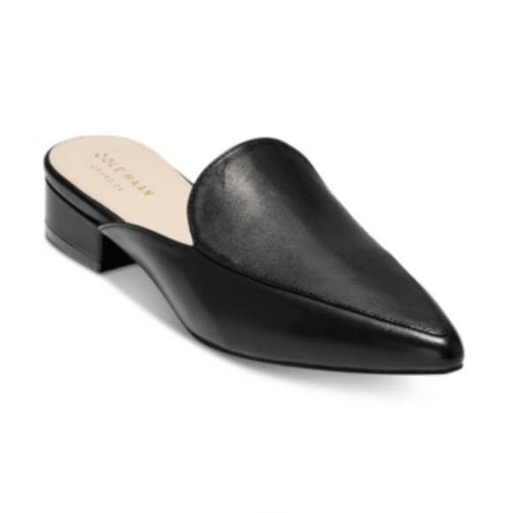 Cole Haan Grand OS Women's Piper Mule Black Leather - Picture 1 of 5